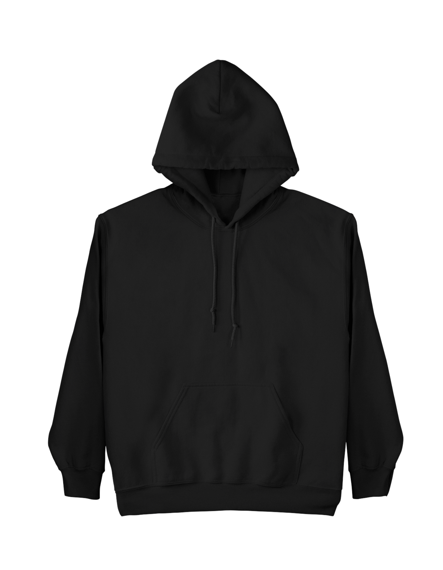 Women’s Black Classic Hoodie – Regular Fit