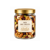 Dry Fruit Jar | 250 GRAMS Mixed Dry Fruit Set
