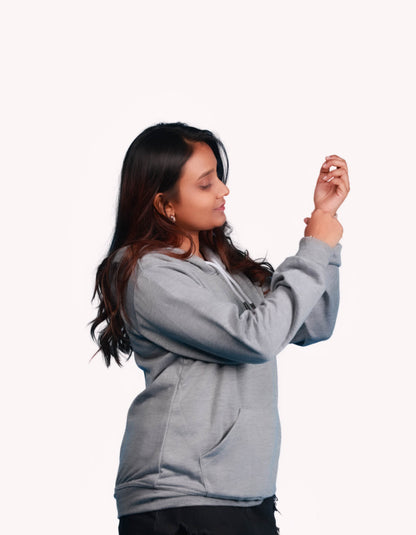 Grey - Oversized Hoodie