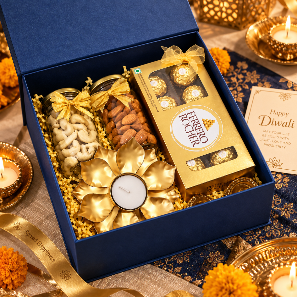 Destiny Premium Dry Fruit & Chocolate Diwali Gift Box