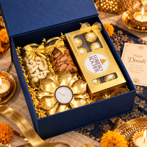 Destiny Premium Dry Fruit & Chocolate Diwali Gift Box