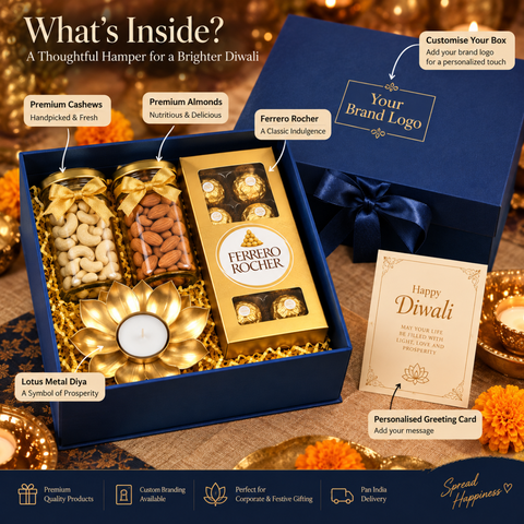 Destiny Premium Dry Fruit & Chocolate Diwali Gift Box