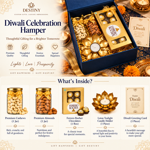 Destiny Premium Dry Fruit & Chocolate Diwali Gift Box
