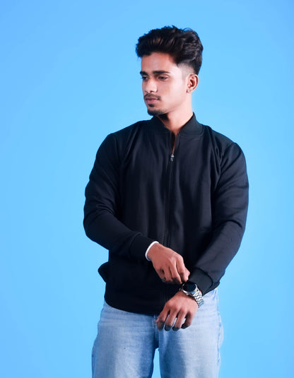 Classic Black Zipper