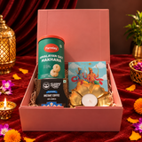 Premium Diwali Gift Hamper with Makhana, Coffee, Dry Fruits & Festive Diya