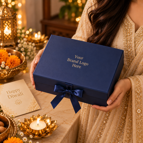 Destiny Premium Gift Hamper | Copper Bottle, Tumblers & Ferrero Rocher | Custom Branding