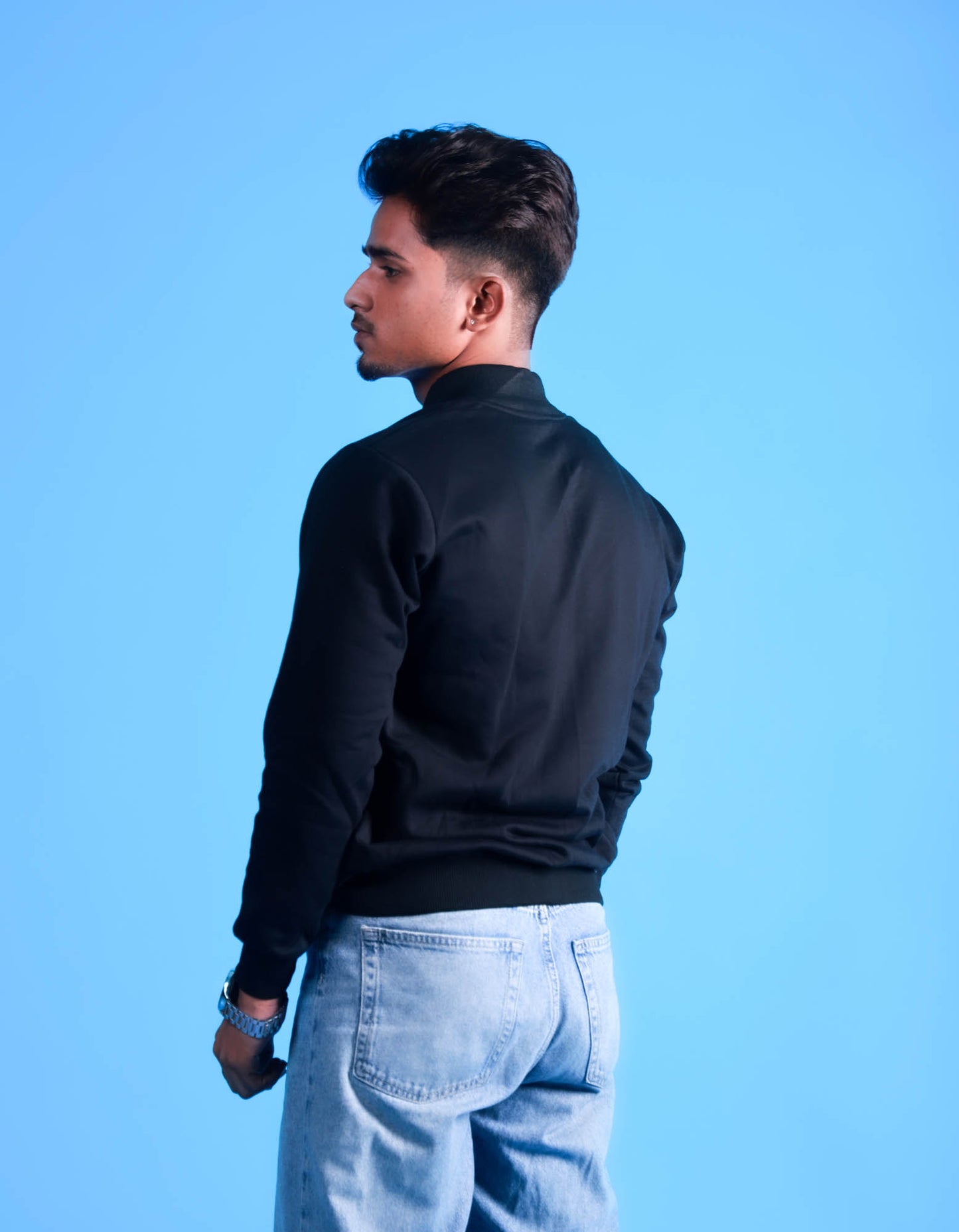 Classic Black Zipper