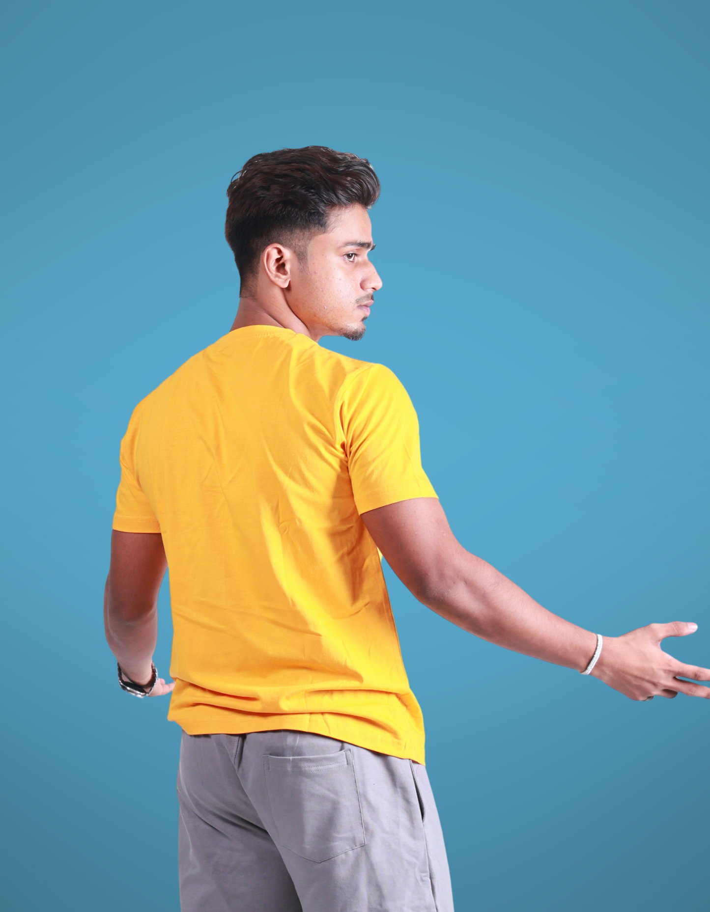 Mustard Yellow - Regular Fit T-shirt