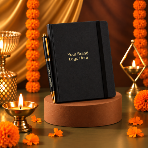 Premium Corporate Diwali Gift Hamper with Chocolates, Chakli, Keychain,Diyas & Customised Gifts | Diwali Hamper | Destiny Diwali Hamper