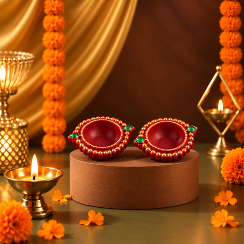 Premium Corporate Diwali Gift Hamper with Chocolates, Chakli, Keychain,Diyas & Customised Gifts | Diwali Hamper | Destiny Diwali Hamper
