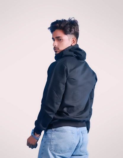 Essential Black Oversized Hoodie