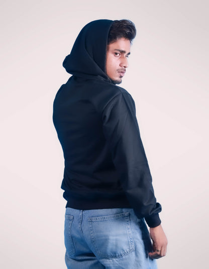 Essential Black Oversized Hoodie