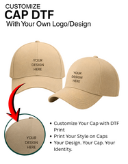 Customized Caps | Customized  T-Shirt With Your Company Logo |  Destiny clothing (Pack of 5)