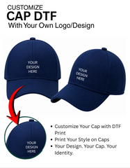 Customized Caps | Customized  T-Shirt With Your Company Logo |  Destiny clothing (Pack of 5)