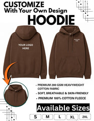 Customized  Hoddie jacket 350 gsm T-Shirt With Your Company Logo | Order Logo Printed Hoddie jacket |  Destiny clothing (Pack of 10)