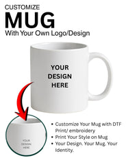 Customized Cups bulk | Customized With Your Company Logo | Order Logo Printed Cups |  Destiny clothing (Pack of 5)