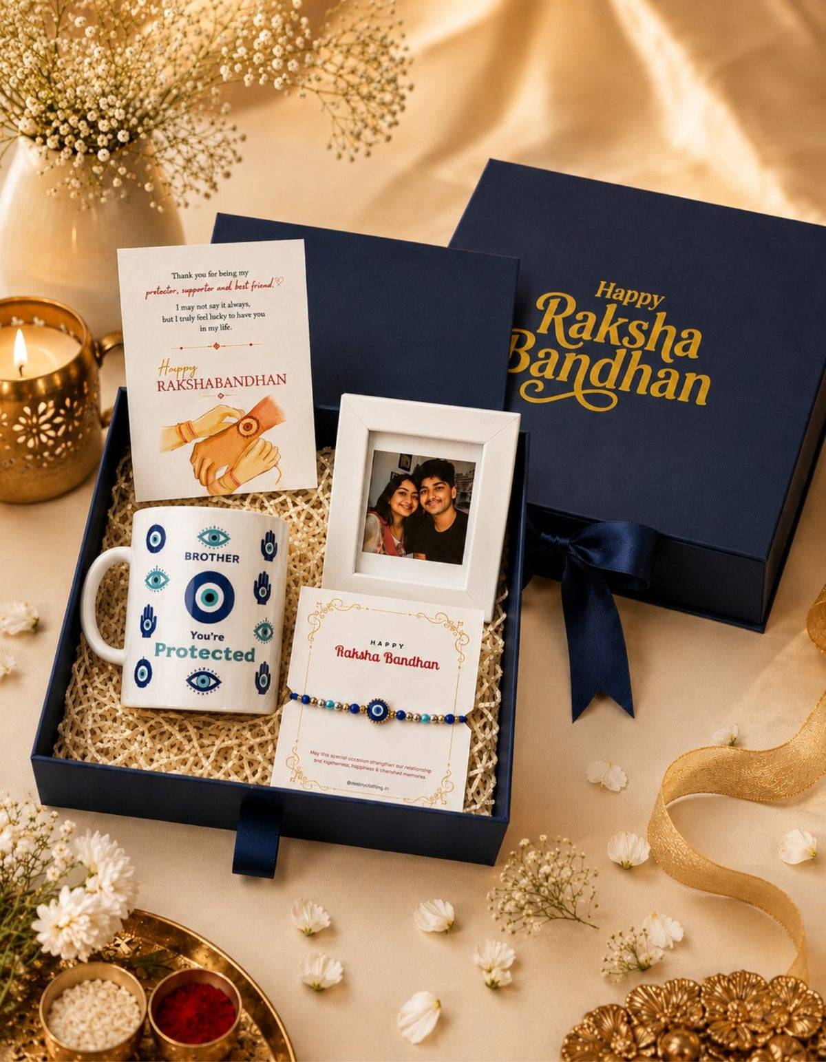 Essential Rakhi Hamper-Protected