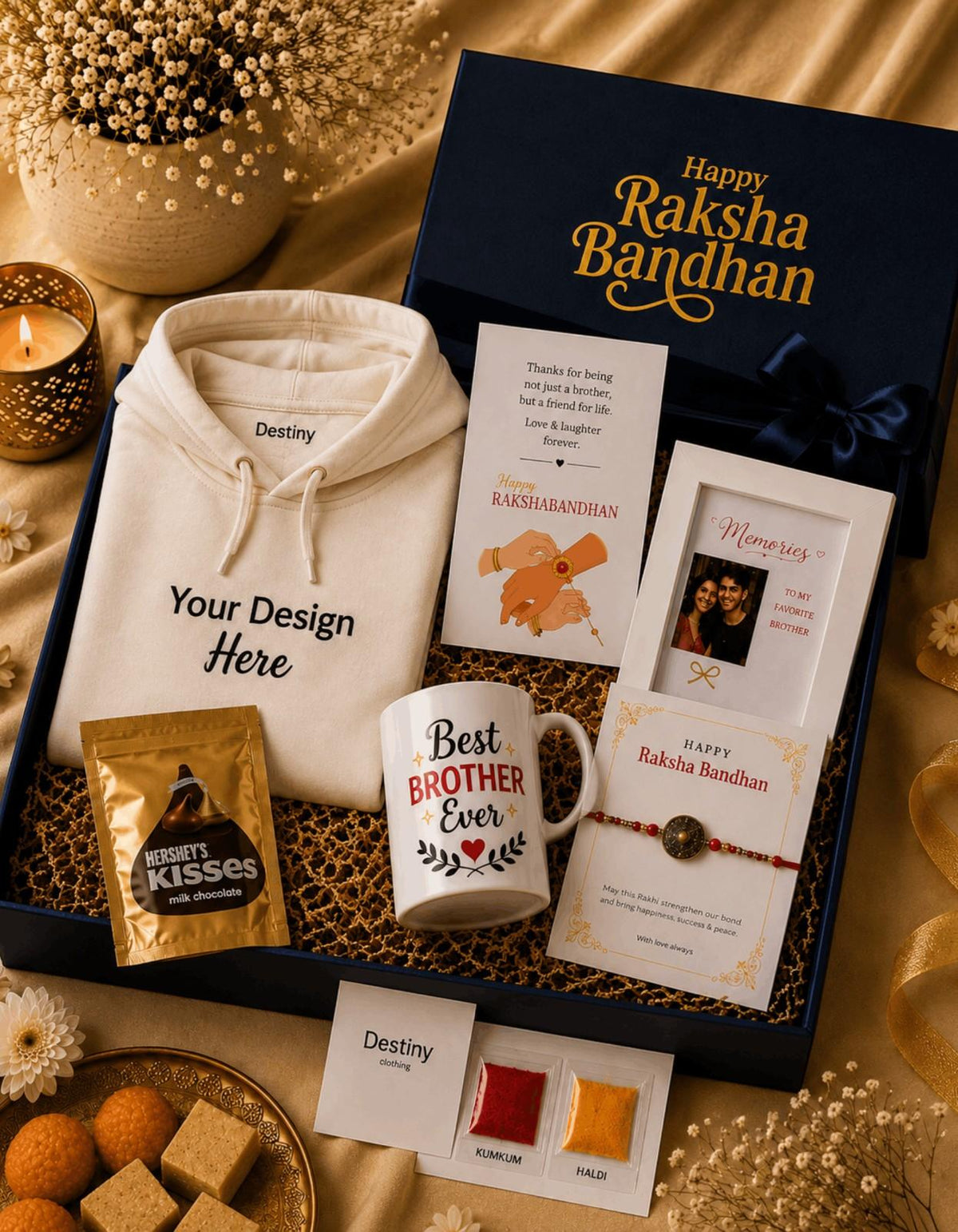Luxury Rakhi Hamper-To Brother