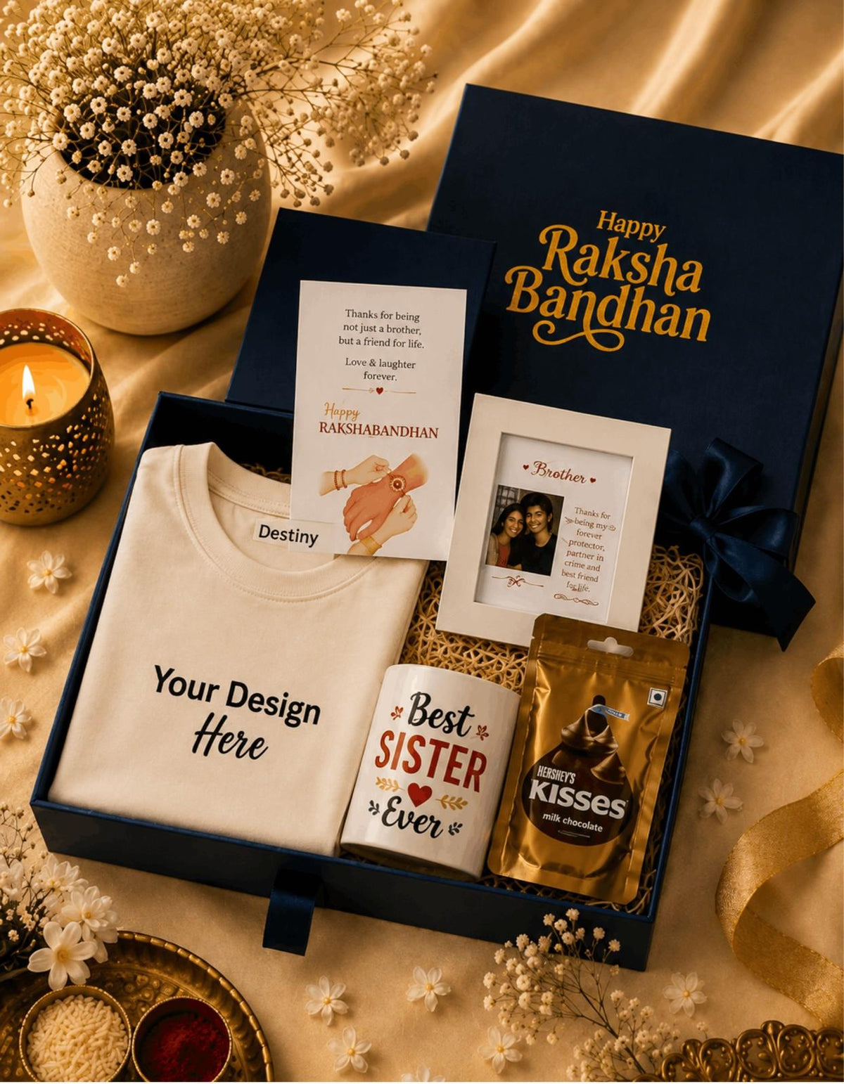 Classic Rakhi Hamper-To Sister