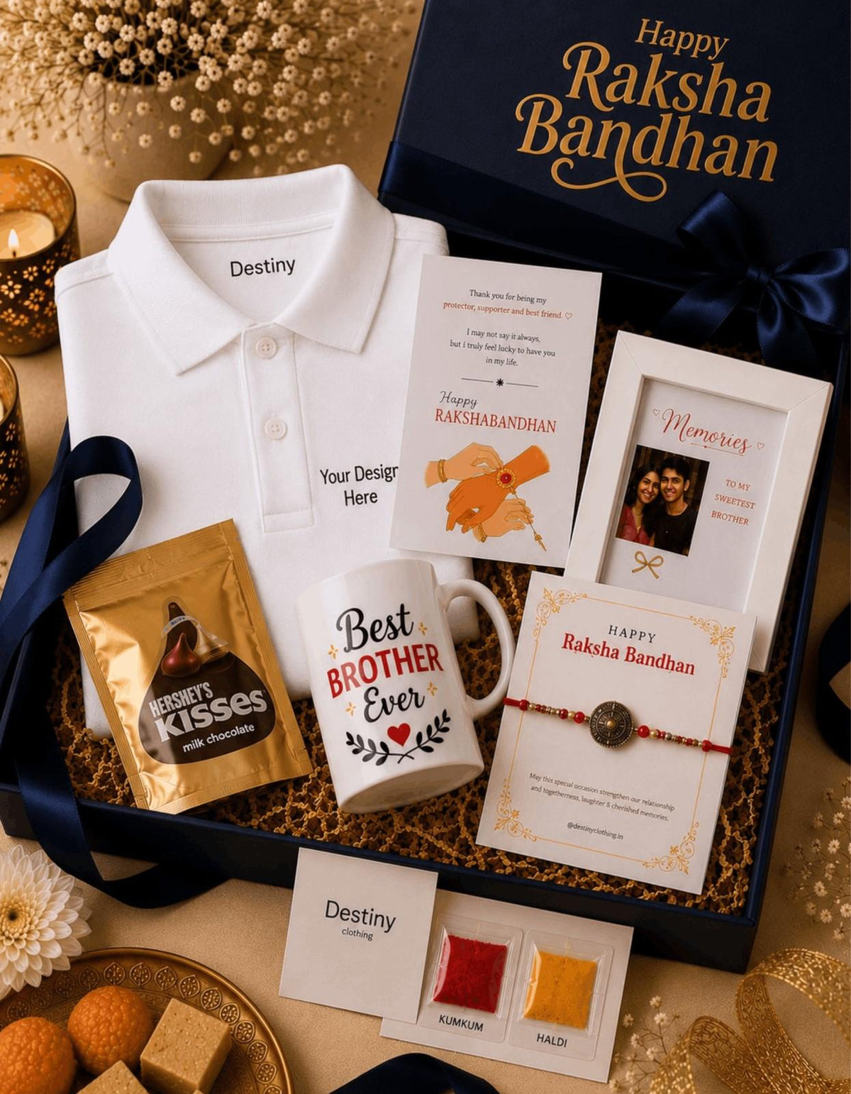 Premium Rakhi Hamper-To Brother