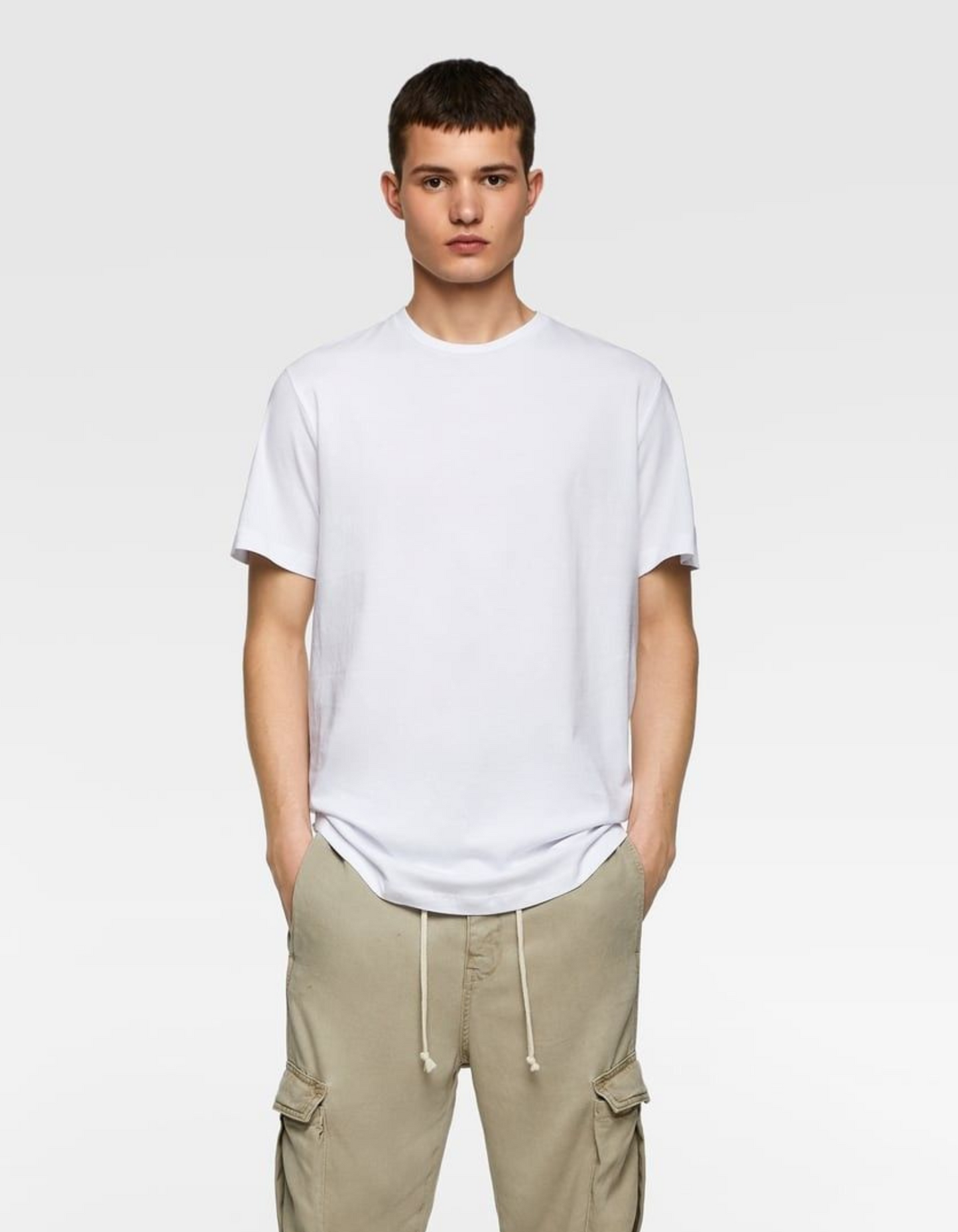 White Plain Regular Fit T-shirt