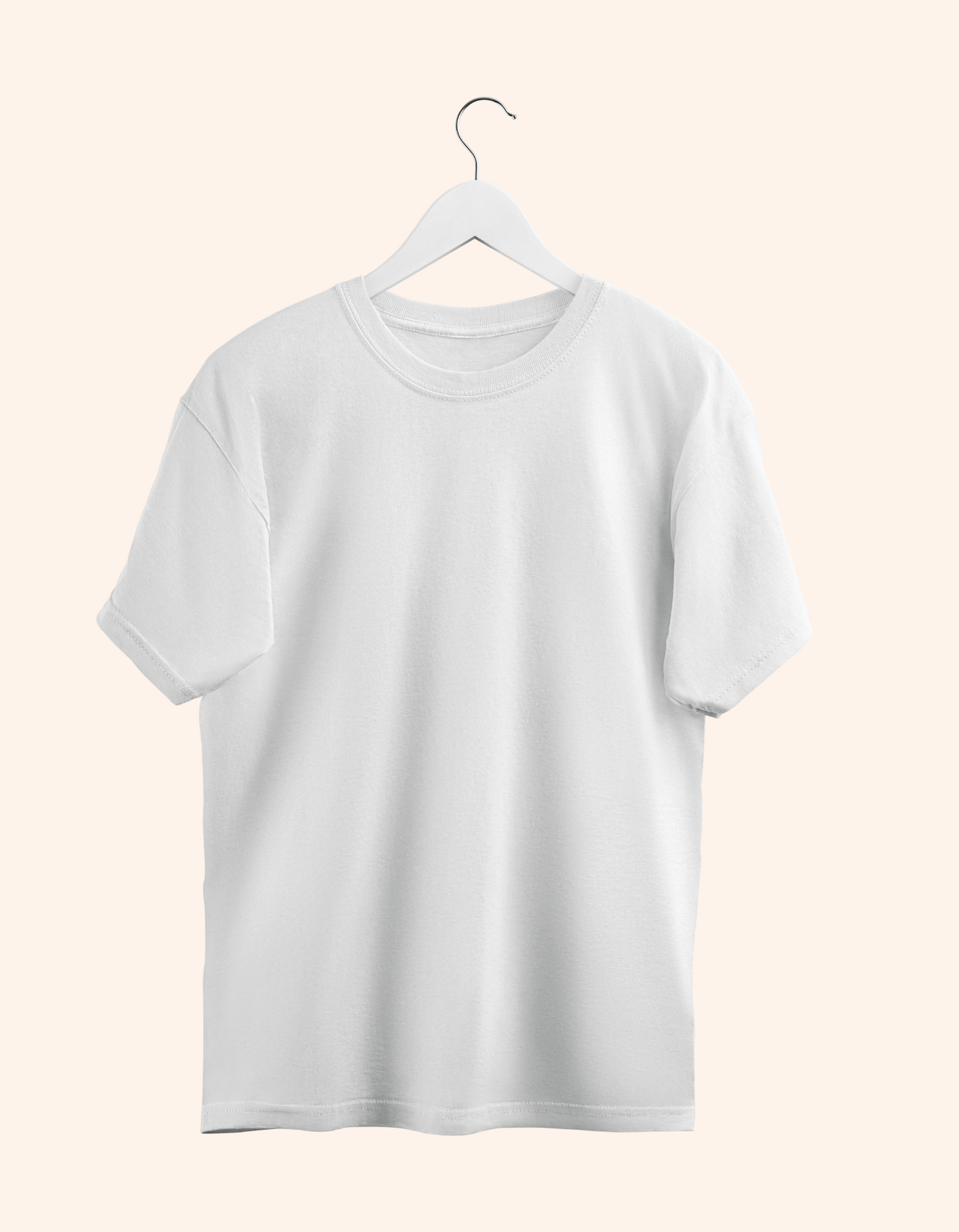 White Plain Regular Fit T-shirt