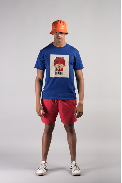 “Be Dope” Quote T-Shirt – White | 100% Cotton Bio-Wash | Premium Print | Streetwear Tee