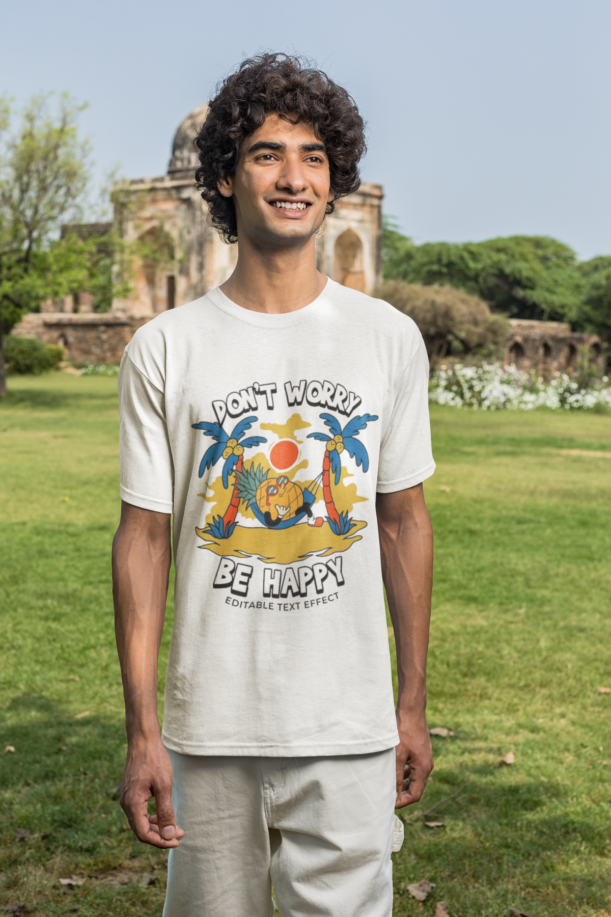 Don't worry be happy T-shirt