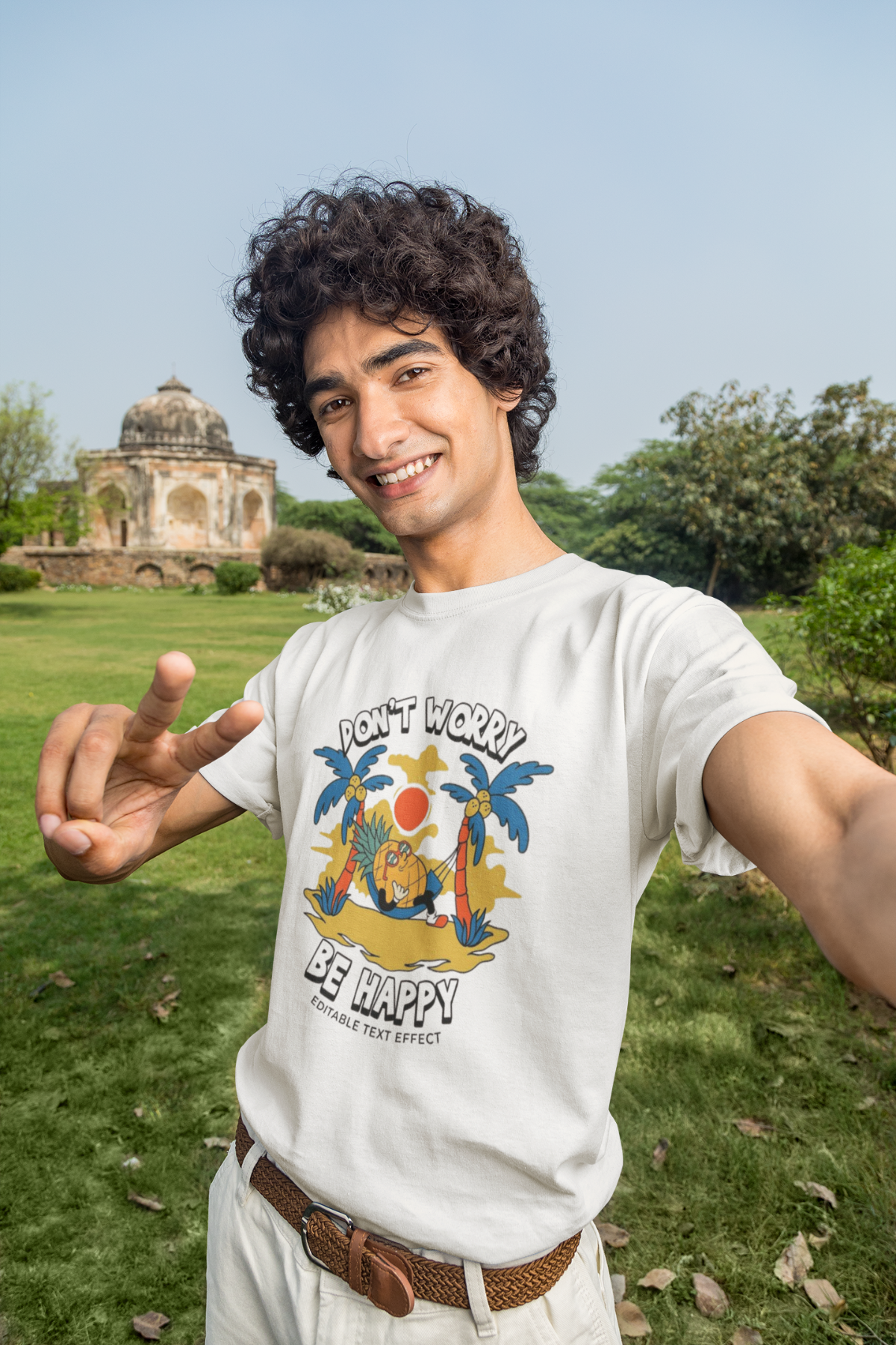 Don't worry be happy T-shirt