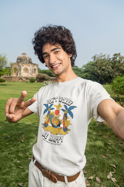 Don't worry be happy T-shirt